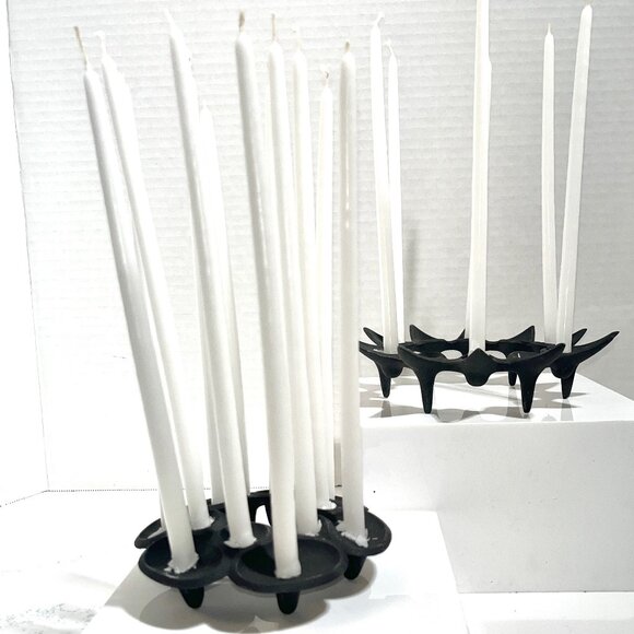 Jens Quistgaard fo Dansk, 1 IHQ Candleholder, 1 Starcluster 1960 - Picture 1 of 8